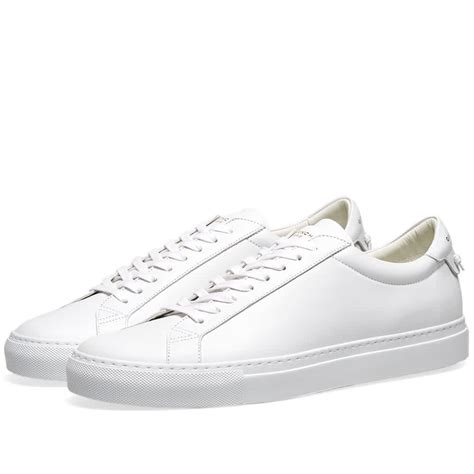 givenchy jaw low sneakers white|givenchy men's white sneakers.